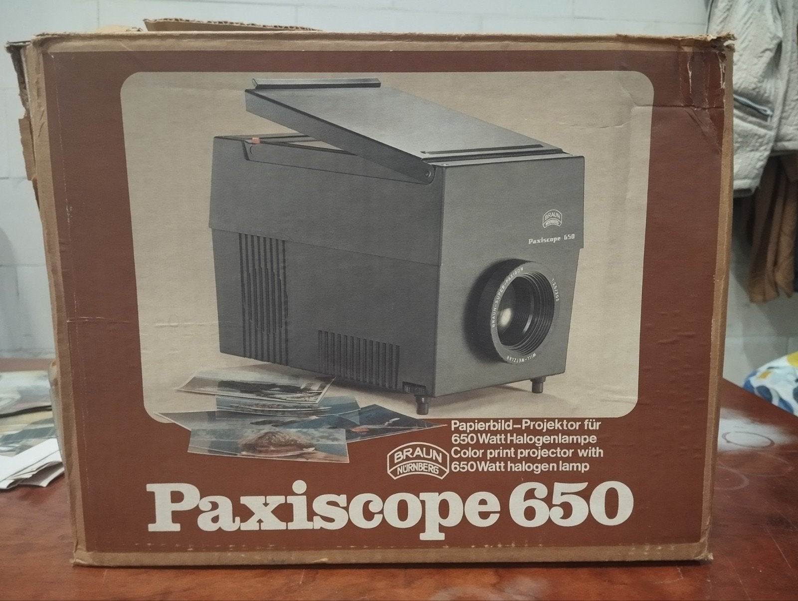 Braun Paxiscope 650 Foto Projector, Audio, Tv en Foto, Ophalen of Verzenden, Gebruikt