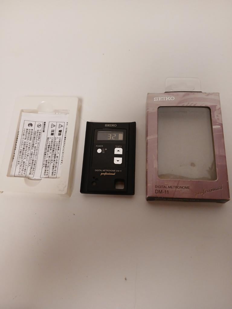 Seiko dm-11 digitale metronoom, Ophalen of Verzenden, Drums of Percussie