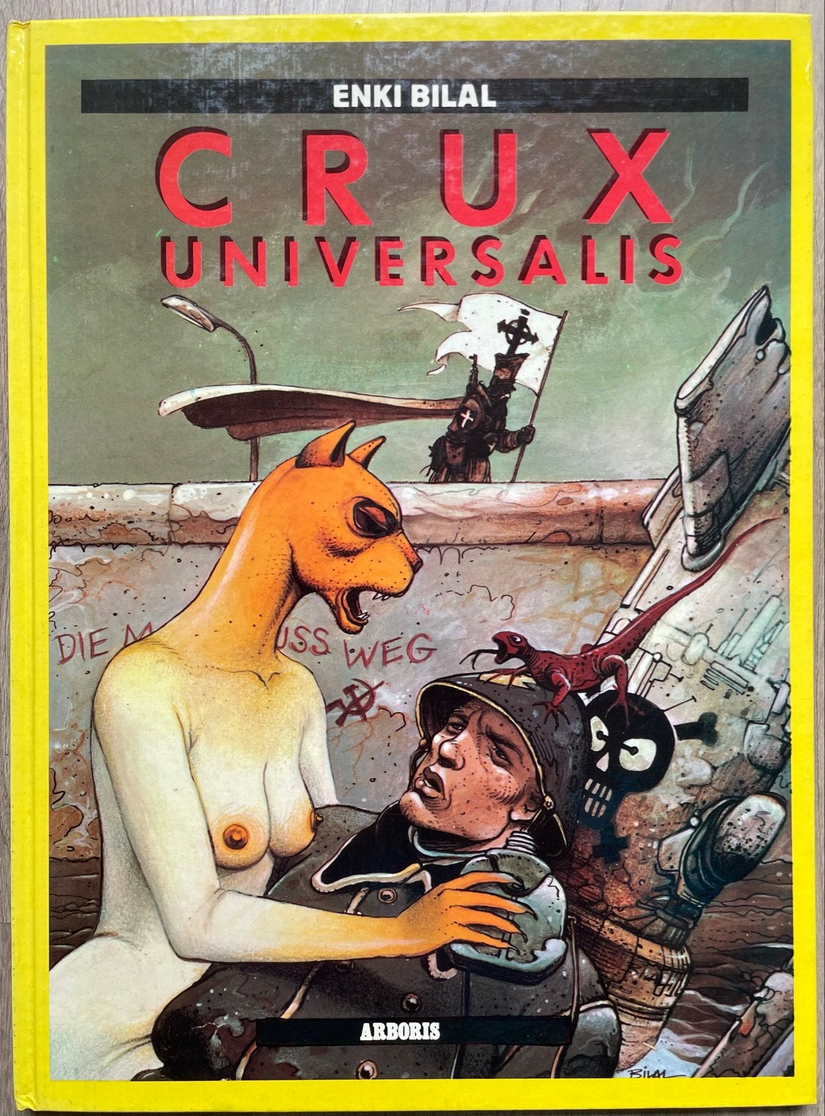 Crux Universalis - Enki Bilal (Arboris Luxe Reeks), Boeken, Eén stripboek, Ophalen of Verzenden, Zo goed als nieuw
