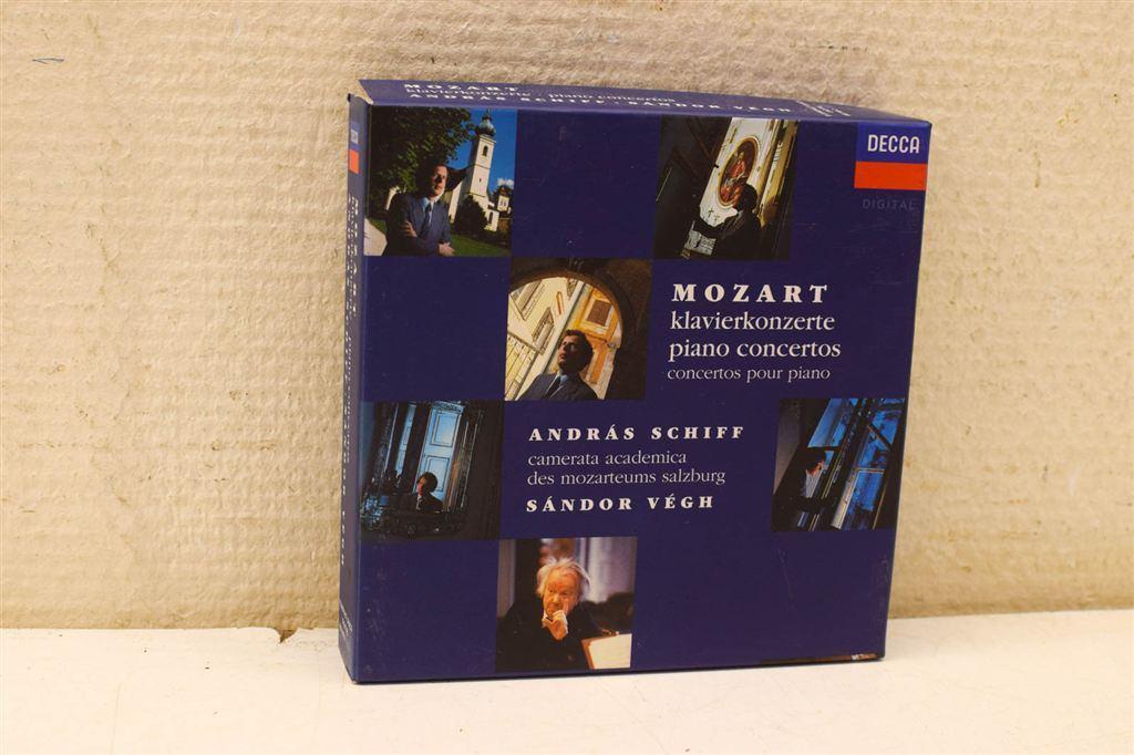 9 cd box Mozart klavierkonzerte piano concertos 47764, Ophalen of Verzenden, Gebruikt