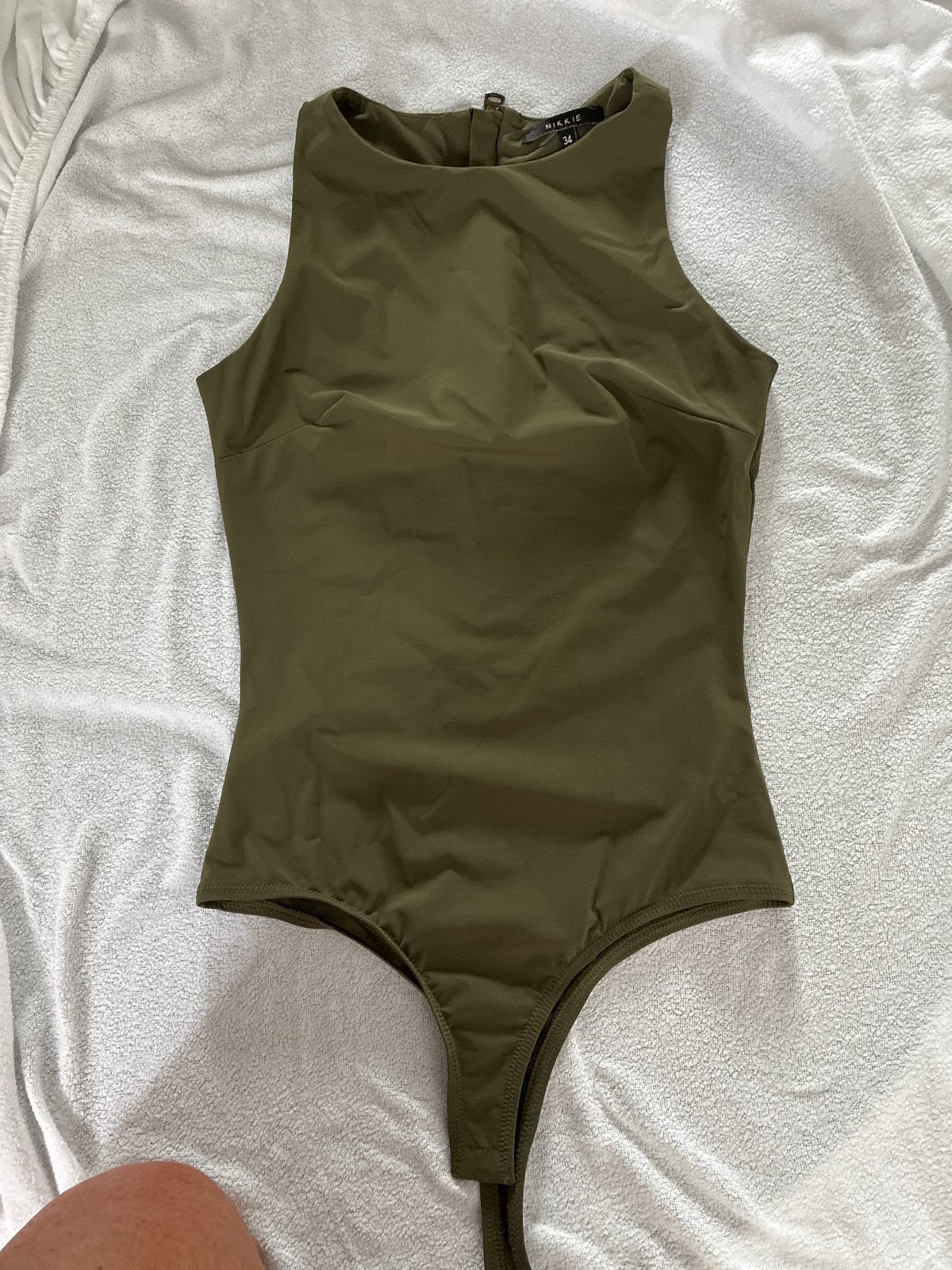 Nikkie Body Groen Maat 34, Verzenden, Nieuw, Zonder mouw, Maat 34 (XS) of kleiner