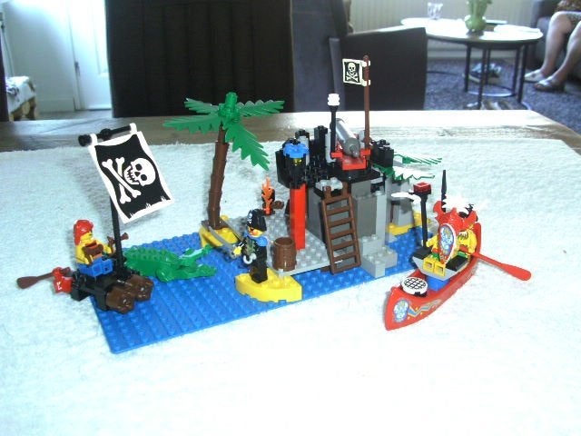 Lego Piraten 1788 Pirate Treasure Chest, Kinderen en Baby's, Speelgoed | Duplo en Lego, Gebruikt, Lego, Complete set, Compleet