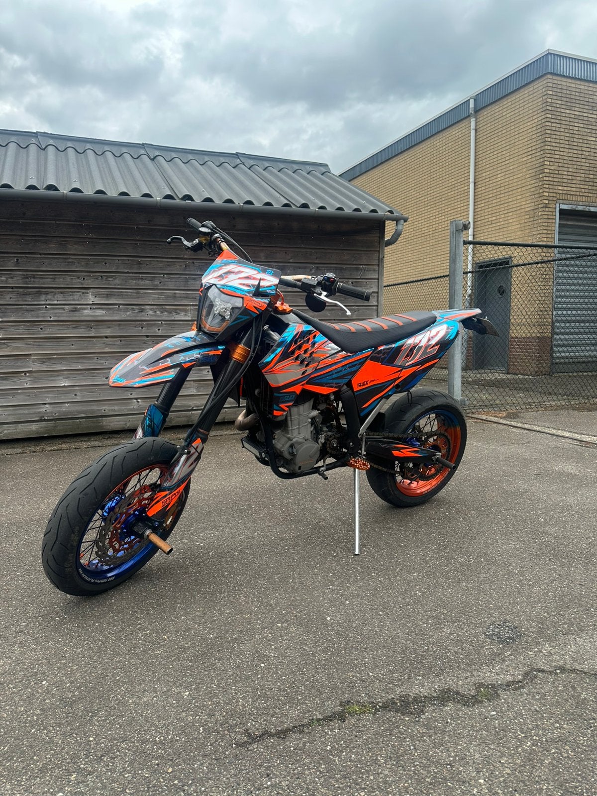 KTM EXC 450 Supermoto A2, Sportuitlaat, Gebruikt, Particulier, Meer dan 35 kW