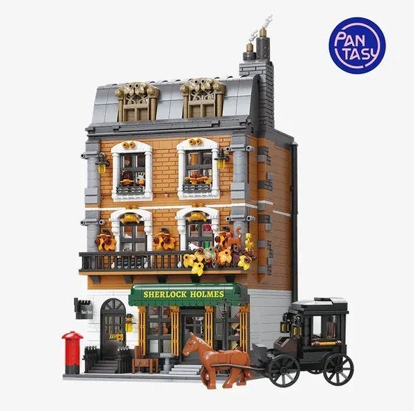 Pantasy sherlock holmes modular building MOC, Ophalen of Verzenden, Nieuw, Overige merken