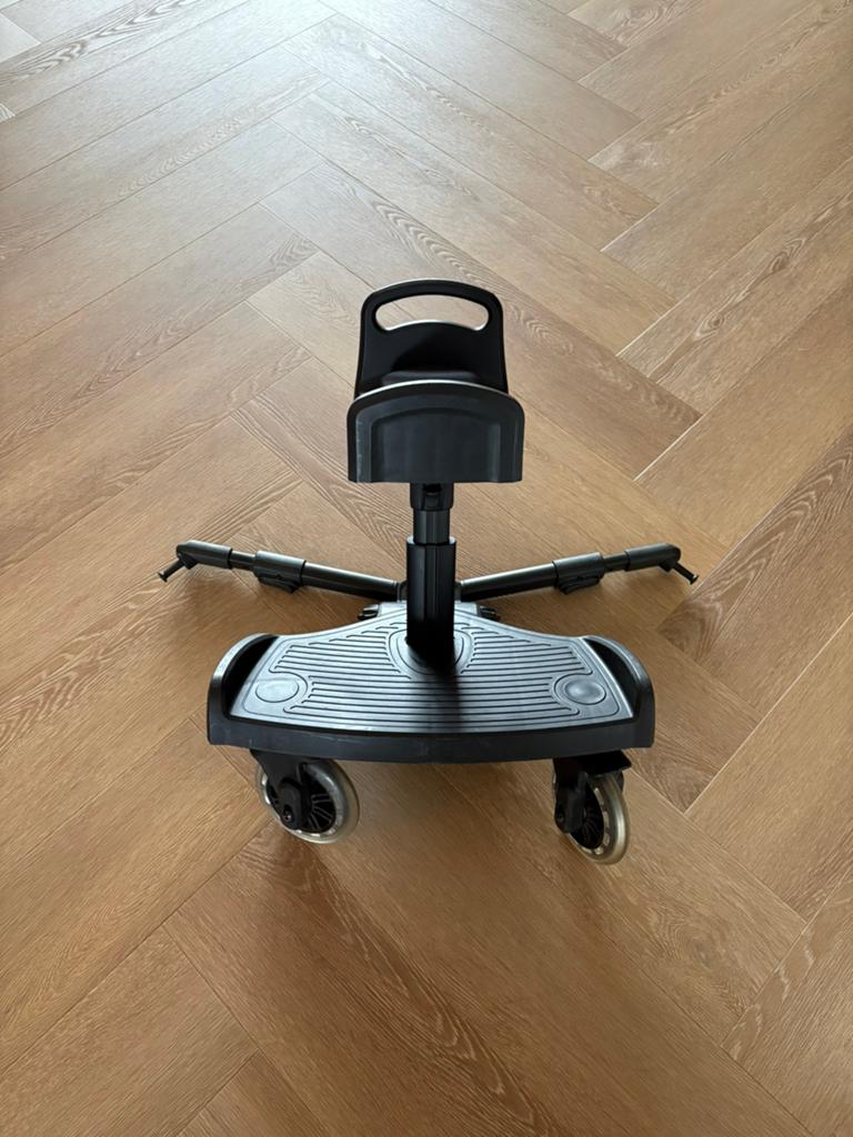 Meerijdplankje met zitje voor kinderwagen, Ophalen, Gebruikt, Kinderwagen, Overige merken
