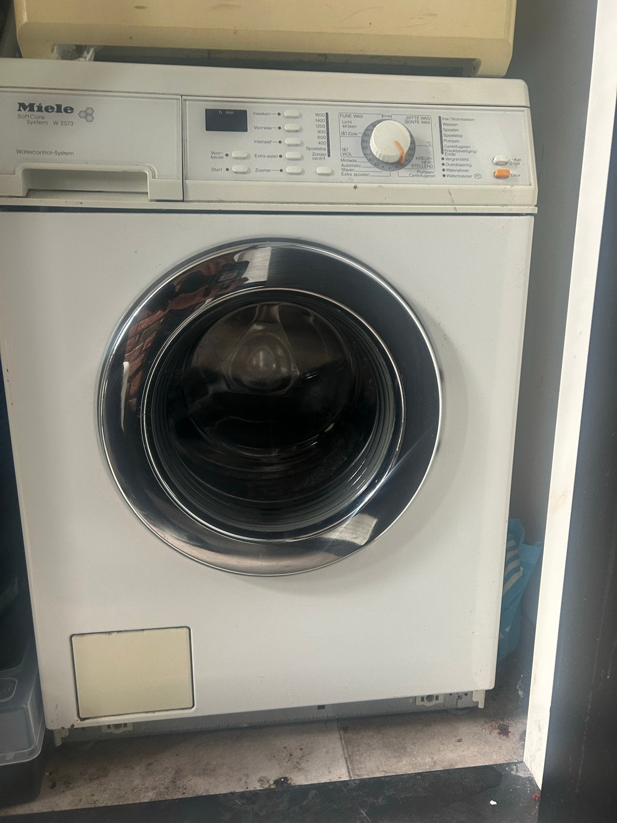 Miele SoftCare System W 2573 Wasmachine, Ophalen, Gebruikt, Voorlader, Wolwasprogramma