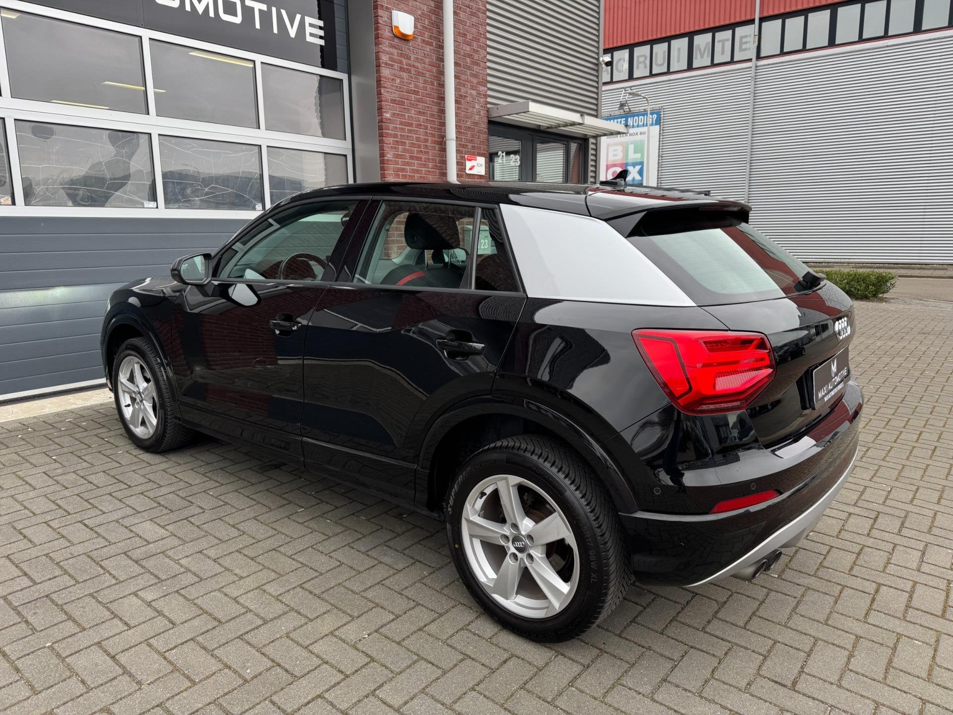 Audi Q2 1.4 TFSI CoD Sport S-Tronic LED Navi Stoelvw PDC, Auto's, Gebruikt, 4 cilinders, 150 pk, Zwart