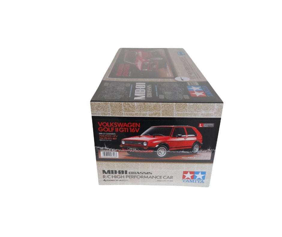 Tamiya 58748 1/10 R/C Volkswagen Golf II GTI 16V – MB-01, Hobby en Vrije tijd, Modelbouw | Radiografisch | Auto's, Elektro, Nieuw