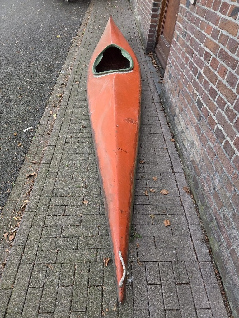 Kajak met wat werk, Ophalen, Gebruikt, 1-persoons