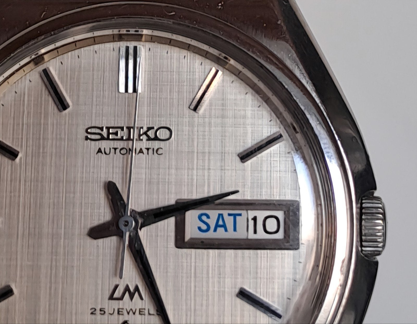 Seiko 5606-7010 JDM - Vintage Linnen Dial, Sieraden, Tassen en Uiterlijk, Seiko, Staal, Verzenden, Polshorloge