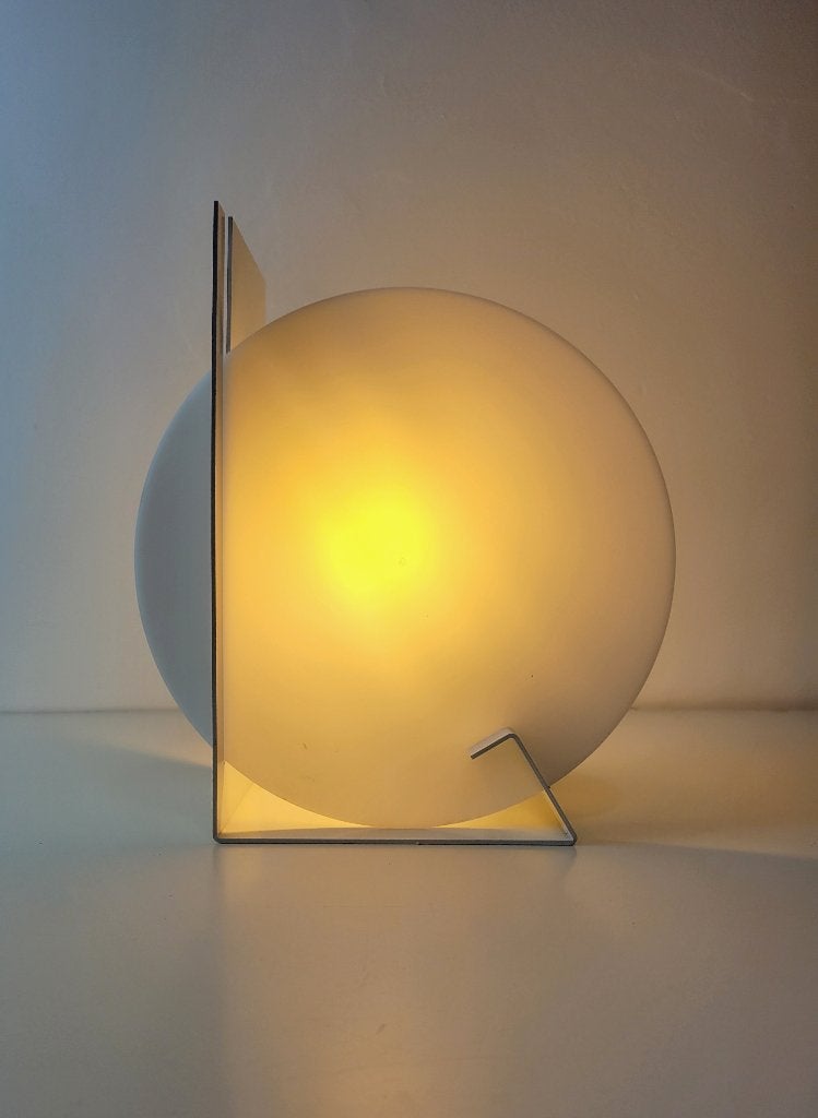 Vintage Moon tafellamp van Dijkstra Holland 1970, Overige typen, Gebruikt, Overige merken, Vintage