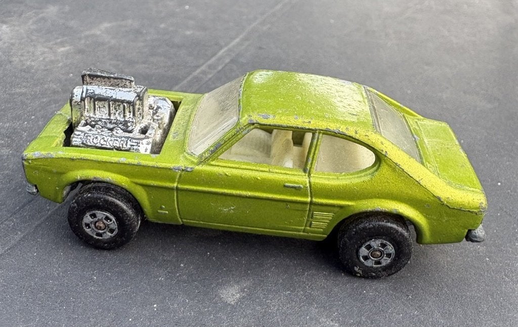 Matchbox Ford Capri Hot Rocker Rolamatics, Ophalen of Verzenden, Gebruikt, Auto