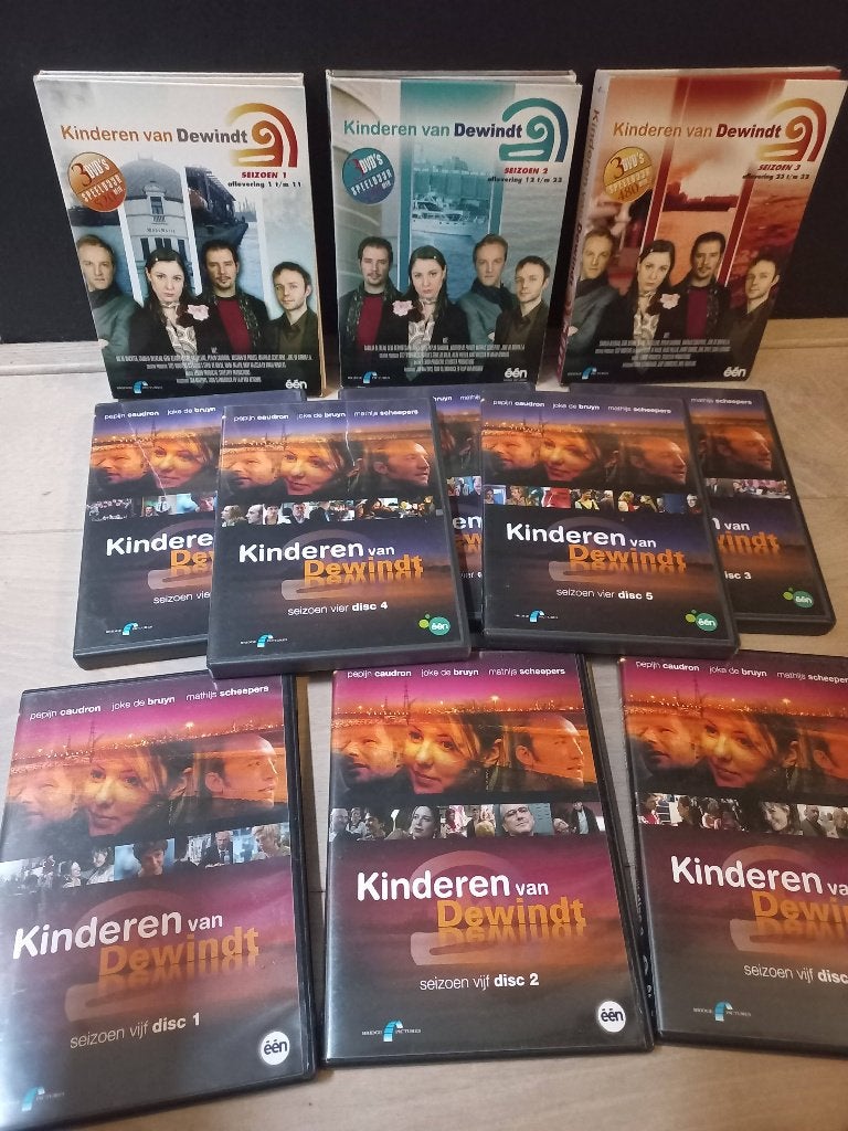 Kinderen van Dewindt (17xDVD SET) De Complete TV-Serie, Alle leeftijden, Nederlands, Drama, Zo goed als nieuw