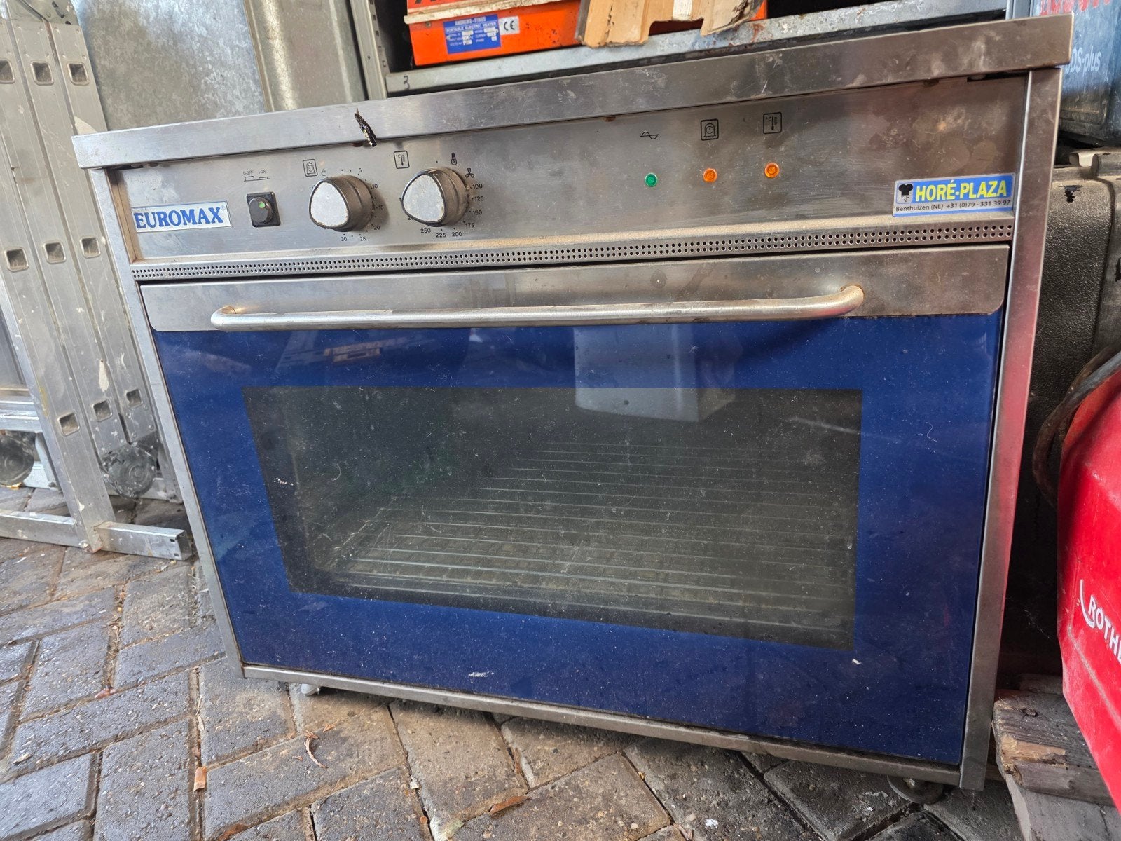 Euromax Horeca Heteluchtoven - Gebruikt, Hete lucht, 60 cm of meer, Ophalen of Verzenden, Heteluchtoven