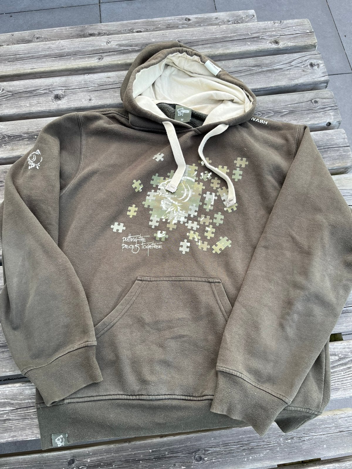 Kevin Nash Nash Bait hoody maat M, Watersport en Boten, Hengelsport | Karpervissen, Ophalen, Zo goed als nieuw, Overige typen