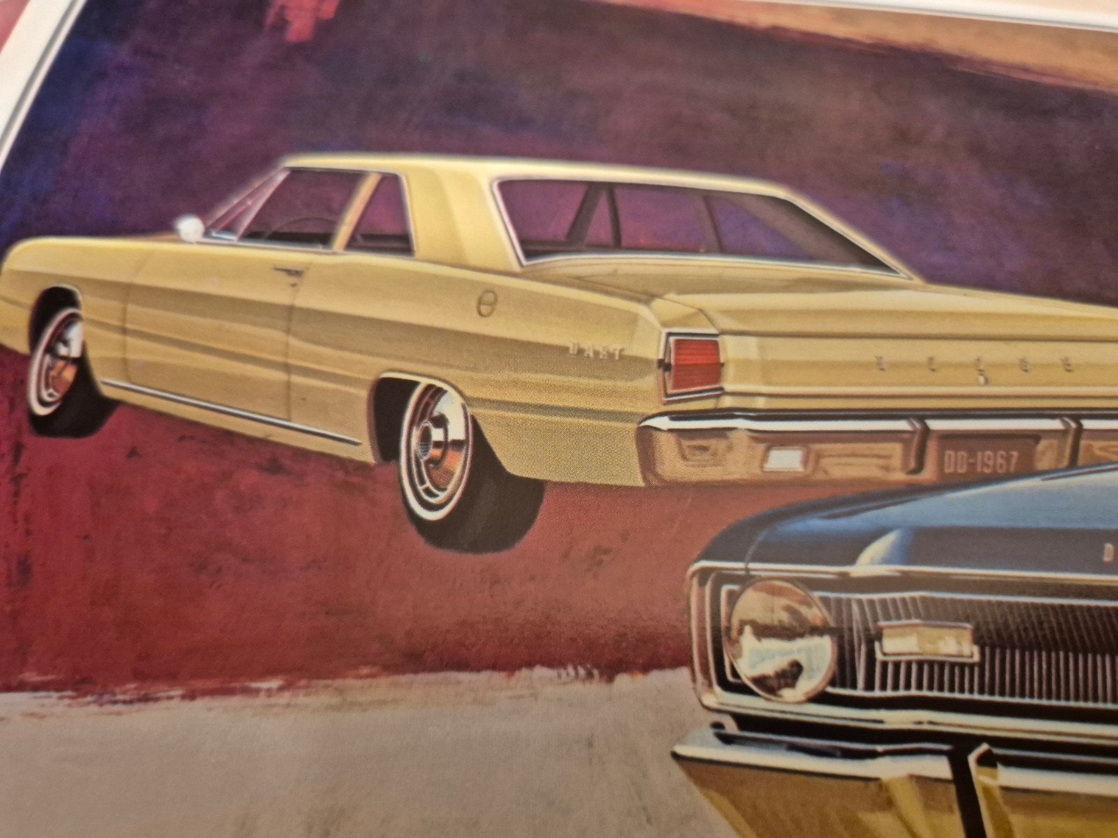 1967 als nieuw Dodge Dart cabriolet en coupés folder izgst, Ophalen of Verzenden, Zo goed als nieuw, Overige merken