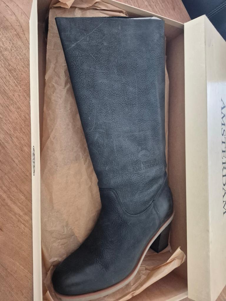 Shabbies zwart maat 42, Hoge laarzen, Shabbies Amsterdam, Zwart, Ophalen of Verzenden
