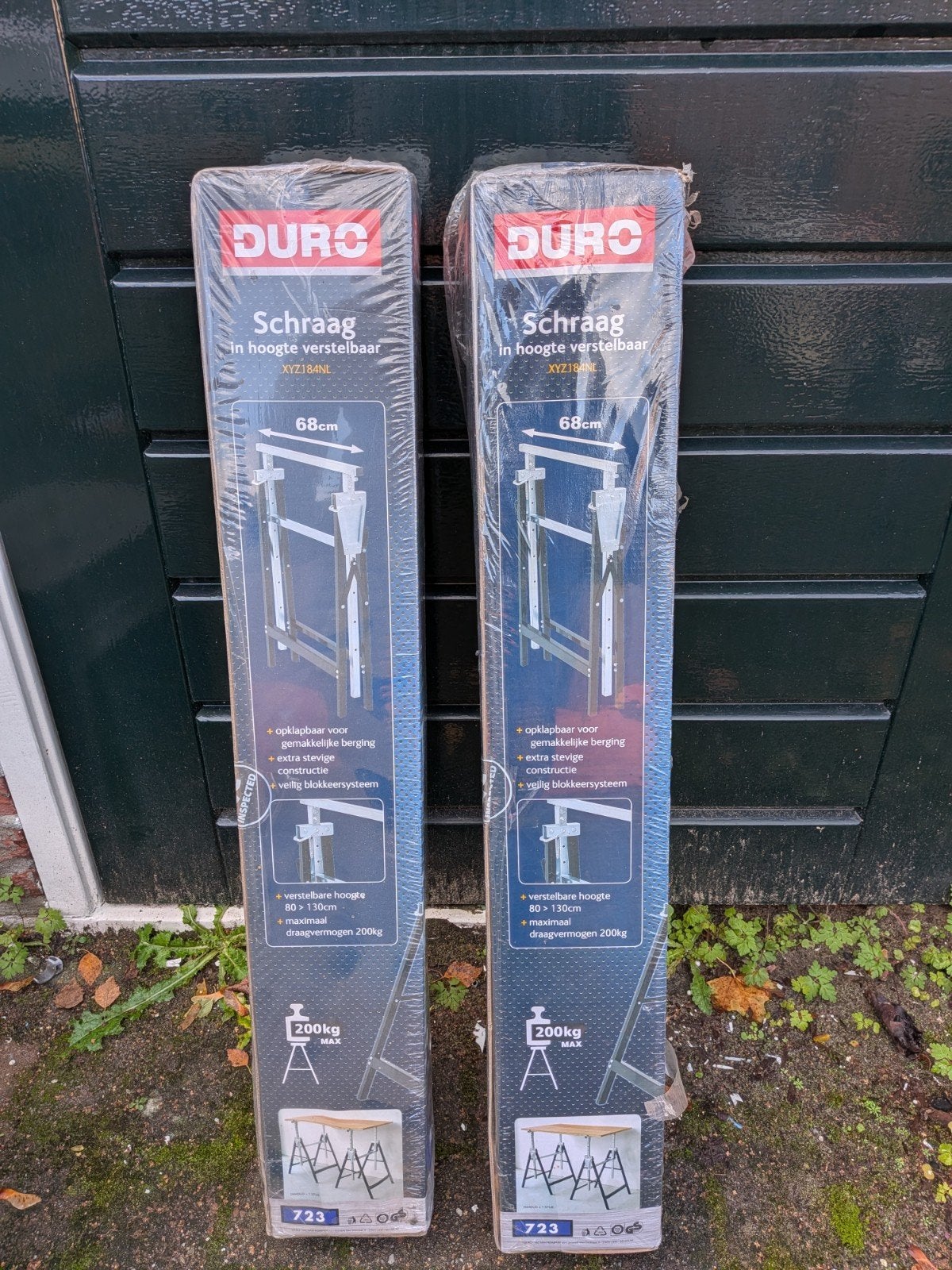 2x Duro Hoogte Verstelbare Schraag - Nieuw, Ophalen, Nieuw