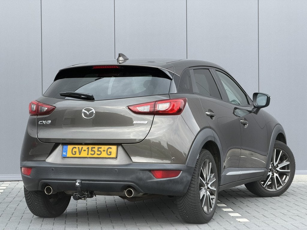 Mazda CX-3 2.0 SkyActiv-G 120 GT-M | Nieuwe apk | Keyless |, Auto's, Mazda, Voorwielaandrijving, 1998 cc, 4 cilinders, Bruin