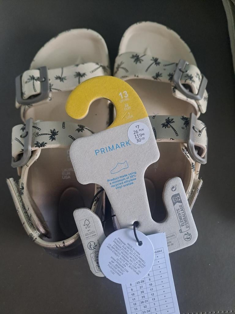 Nieuwe Primark kindersandalen 32, Jongen of Meisje, Schoenen, Nieuw, Ophalen of Verzenden