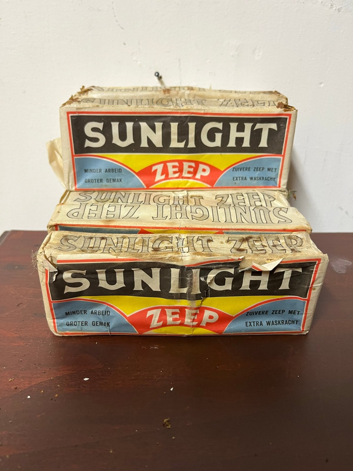 Vintage Sunlight Zeep - Ongeopend en Authentiek, Ophalen of Verzenden