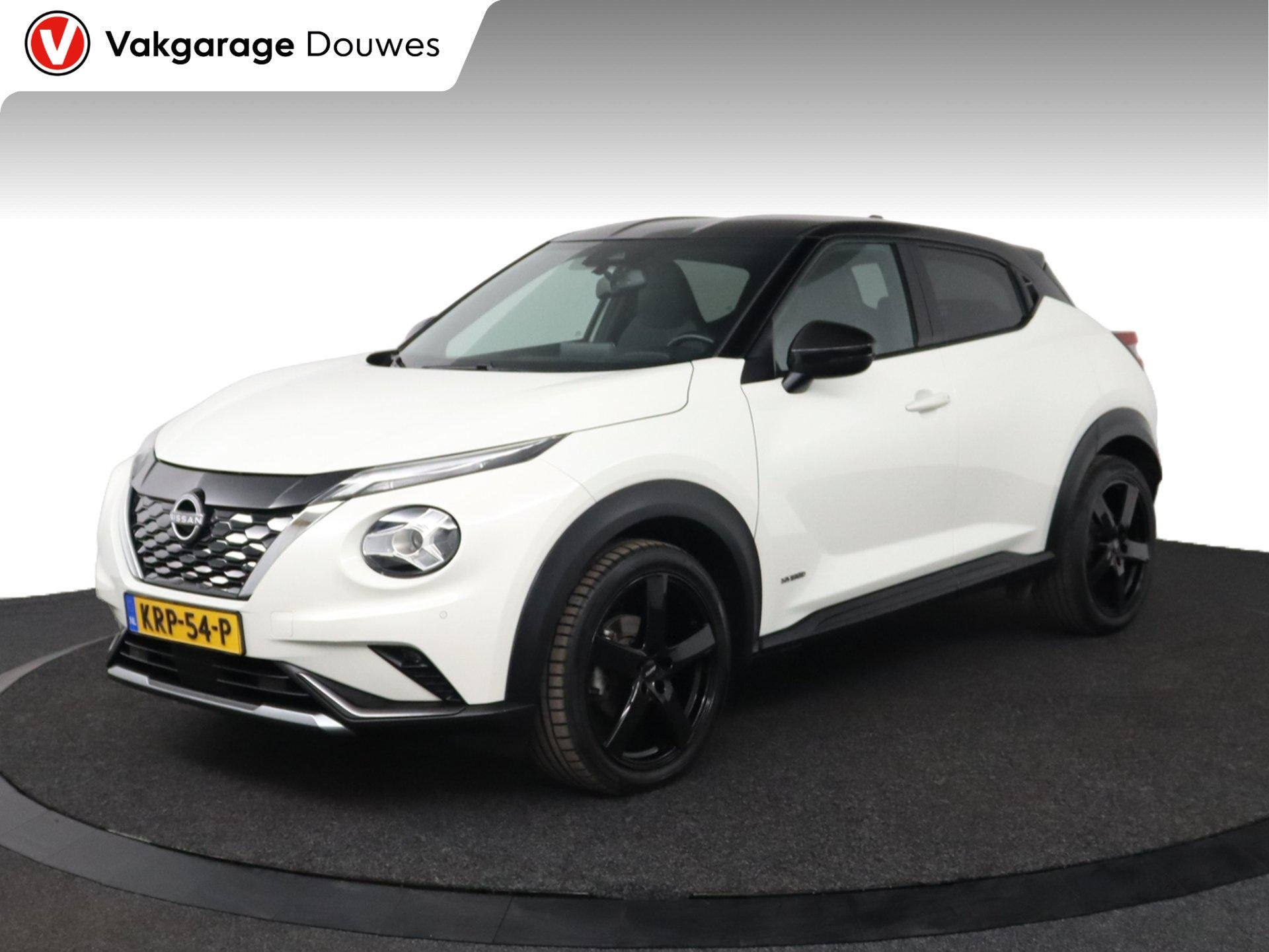 Nissan Juke 1.6 Hybrid N-Design, 1300 kg, Gebruikt, Wit, Bedrijf