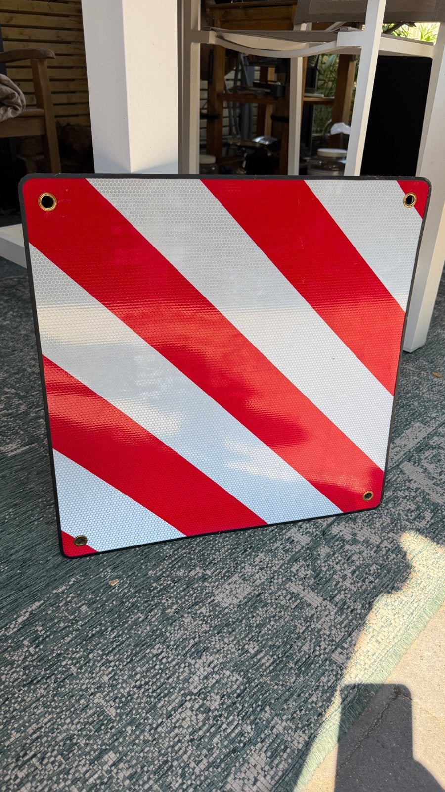 Markeringsbord Italië (aluminium), Ophalen of Verzenden, Gebruikt