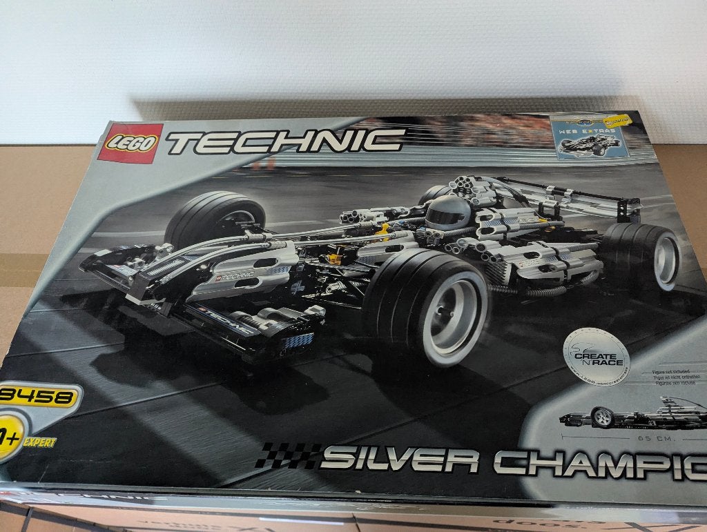LEGO Technic 8458 Silver Champion (Formule 1 uit 2000), Ophalen, Lego, Zo goed als nieuw, Technic