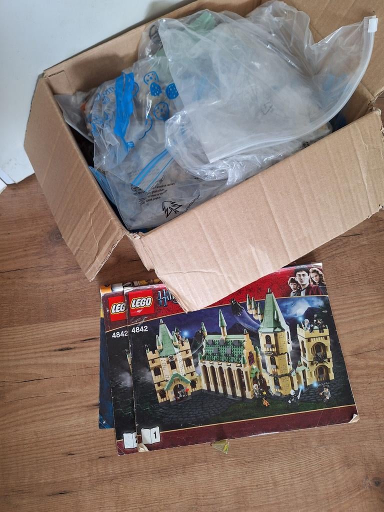 Lego Harry Potter Zweinstein Kasteel 4842 met instructies, Kinderen en Baby's, Speelgoed | Duplo en Lego, Gebruikt, Lego, Ophalen of Verzenden