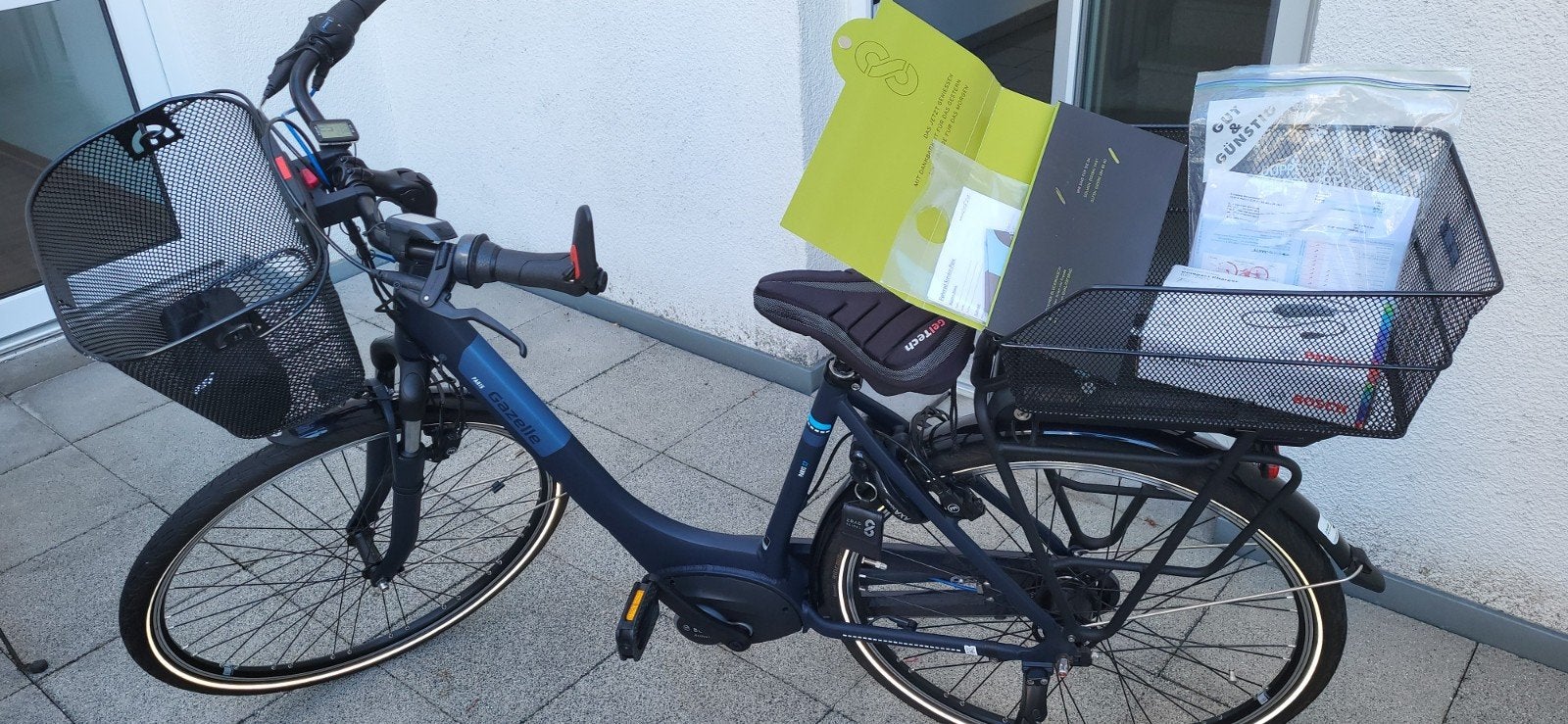Gazelle Paris C7+ HMB – Zo goed als nieuw (Slechts 1.080 km, Fietsen en Brommers, Elektrische fietsen, 59 cm of meer, Ophalen