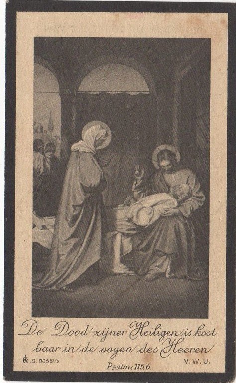 Maria Petr. Vugts 1864 Diessen + 1938 Tilburg, 72 jaar oud, Ophalen of Verzenden