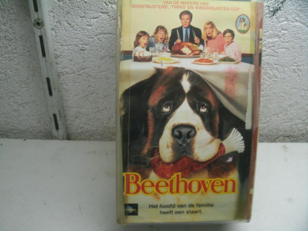 vhs 160a beethoven + beethoven 2nd 2 banden, Alle leeftijden, Ophalen of Verzenden, Zo goed als nieuw, Actie en Avontuur