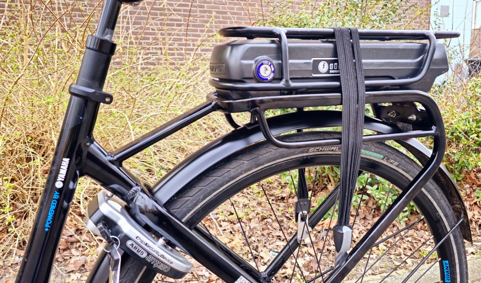 Giant E-bike met Yamaha middenmotor en goede accu, Ophalen, Gebruikt, Giant, 51 tot 55 cm