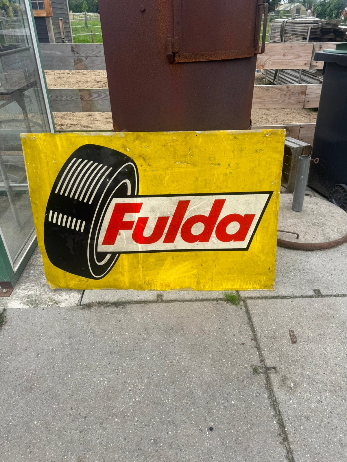 Reclame bord, Ophalen of Verzenden, Zo goed als nieuw, Reclamebord