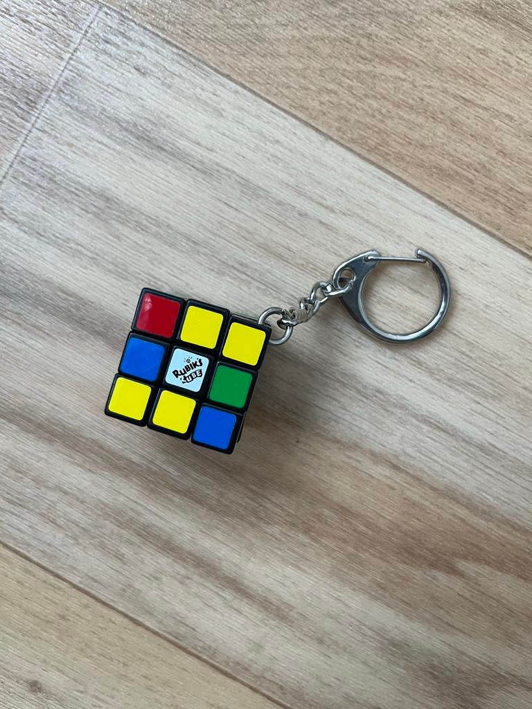 Originele Rubiks Cube Sleutelhanger, Ophalen of Verzenden, Nieuw, Overige typen