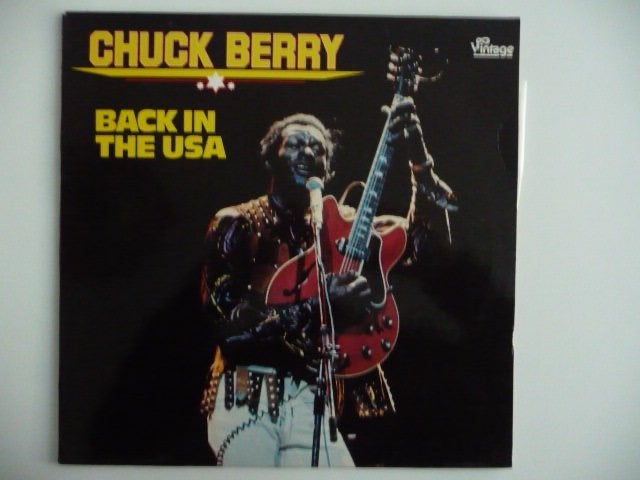 lp CHUCK BERRY - BACK IN THE USA - VINTAGE RECORDS, 1983, LP, Gebruikt, Pop, Ophalen of Verzenden