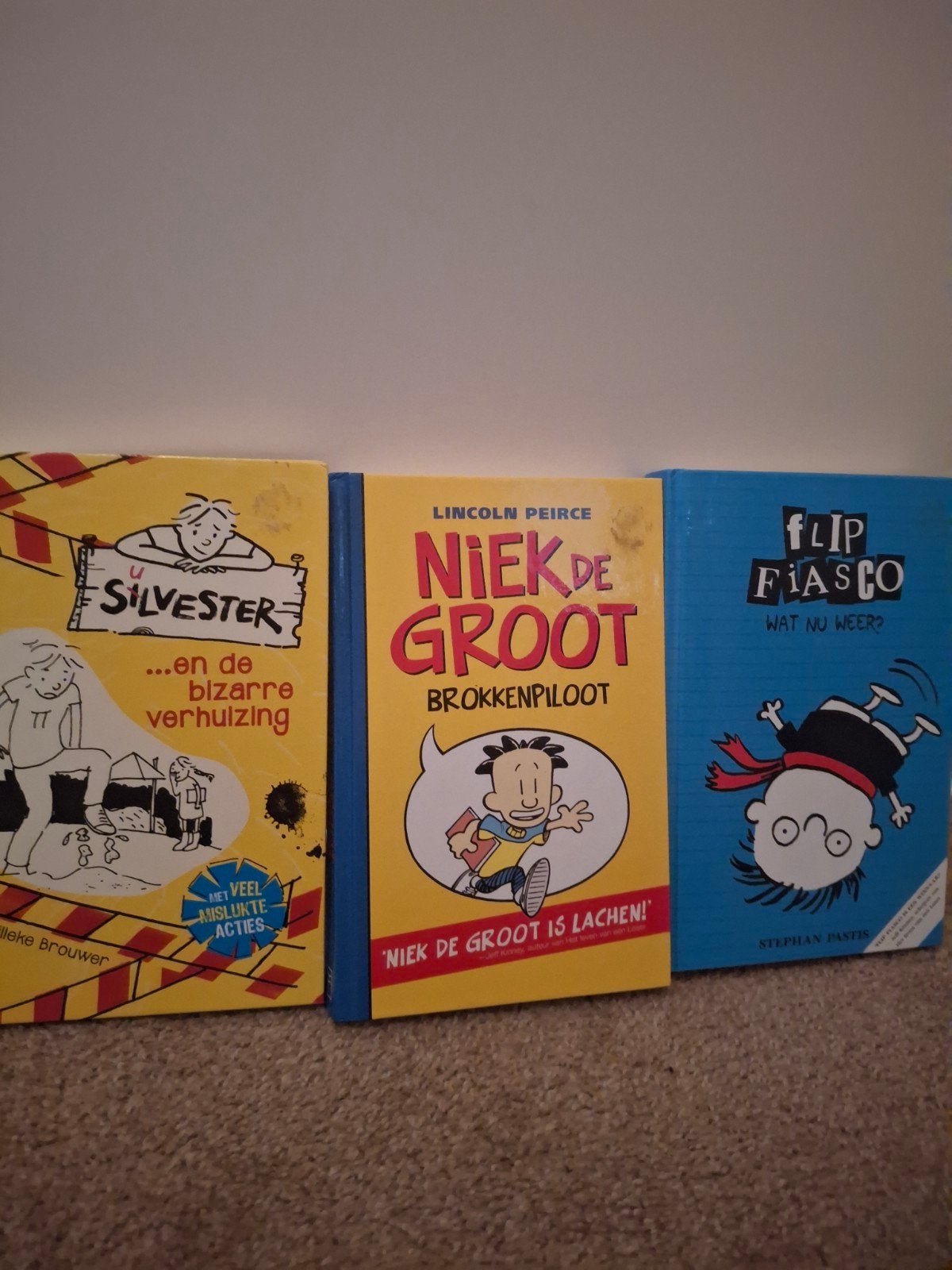 Kinderboeken: Silvester, Niek de Groot, Flip Fiasco, Ophalen of Verzenden, Gelezen, Diverse auteurs, Fictie