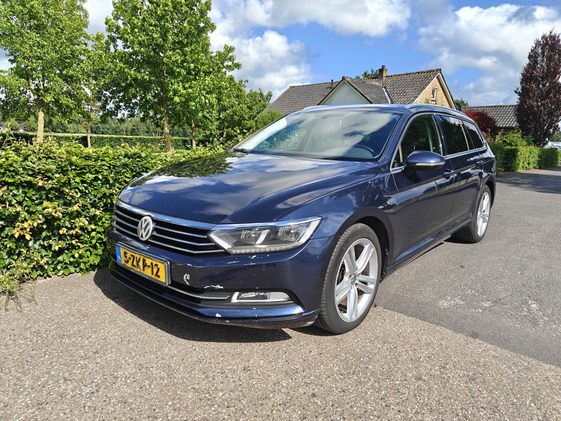 Volkswagen Passat Variant 1.6 TDI Comfortline CLIMA/NAVI/DSG, Stof, Gebruikt, Euro 6, 4 cilinders