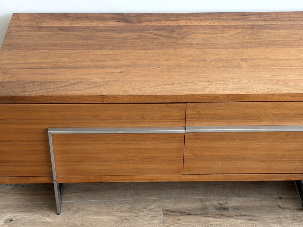Bert Plantagie tv-meubel van notenhout, Gebruikt, 100 tot 150 cm, Minder dan 100 cm, 25 tot 50 cm