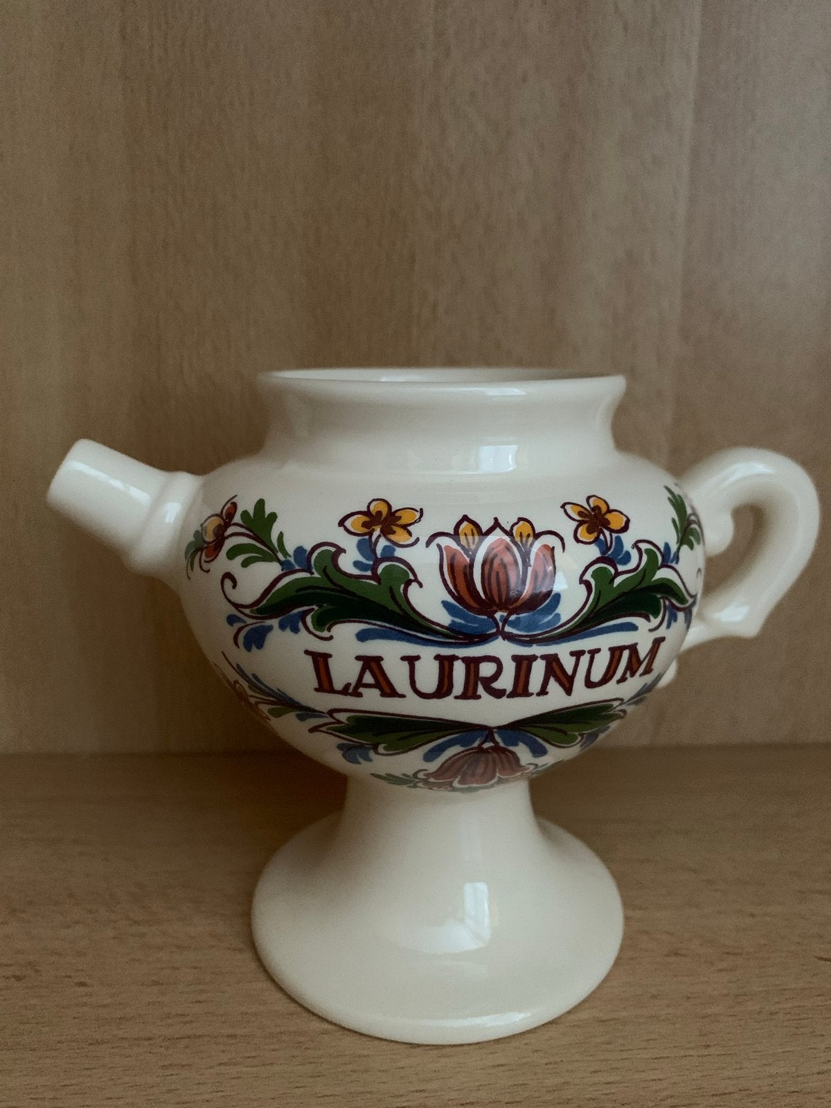 Vintage InterPharm UNICUM 64 Laurium kruikje, Antiek en Kunst, Ophalen of Verzenden