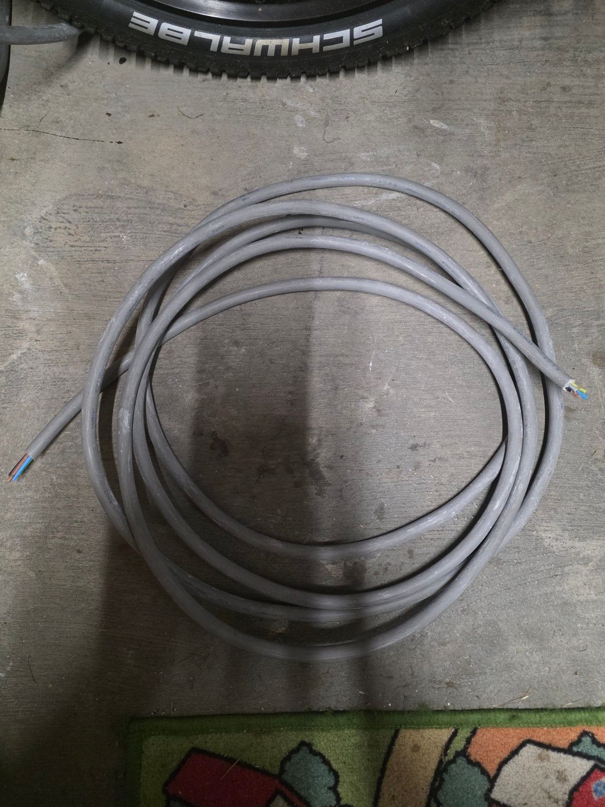 YMvk 5x2.5mm² kabel - 4 meter, Ophalen, Nieuw, Kabel of Snoer