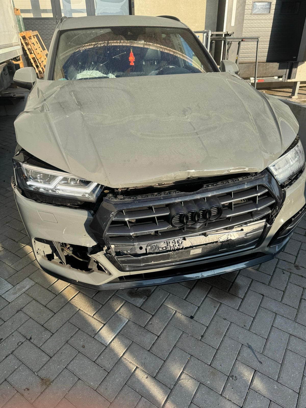 Audi Q5 55 Tfsi e Quattro 367pk S Tronic 2020 Grijs, 2005 kg, 1750 kg, Plug-in hybride, SUV of Terreinwagen