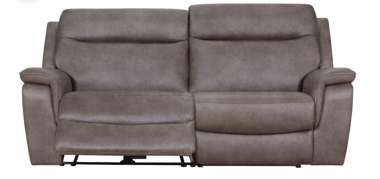 Antraciet 2 en 3 zits bank. Relax Microvezel, Huis en Inrichting, Banken | Bankstellen, Overige materialen, 75 tot 100 cm, Ophalen of Verzenden