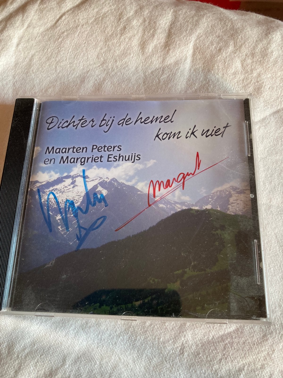 cd Dichter bij de hemel kom ik niet GESIGNEEERD, Ophalen of Verzenden, Zo goed als nieuw