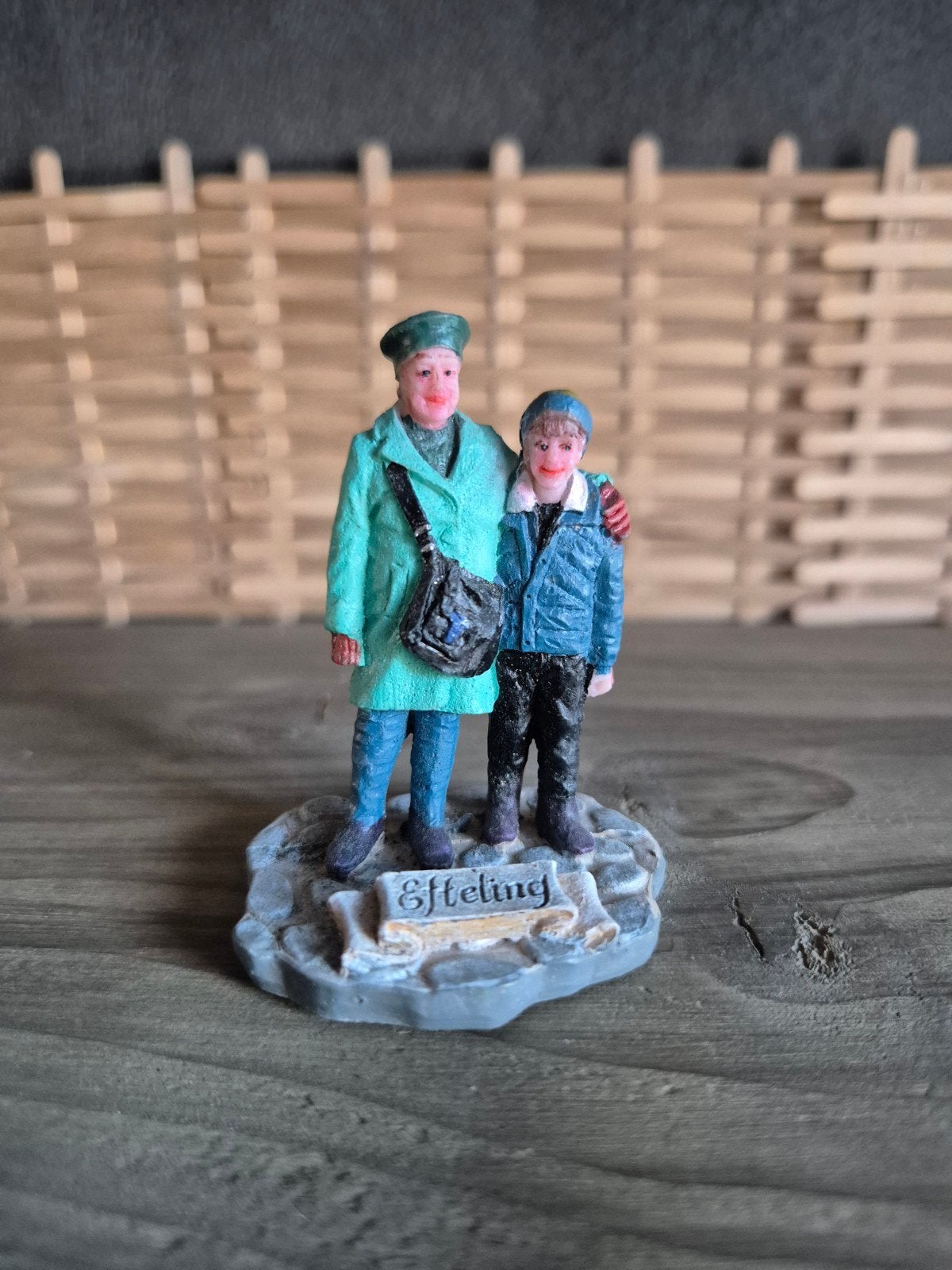 Luville efteling bezoeker kerstdorp kersthuisjes, Diversen, Kerst, Ophalen of Verzenden, Zo goed als nieuw
