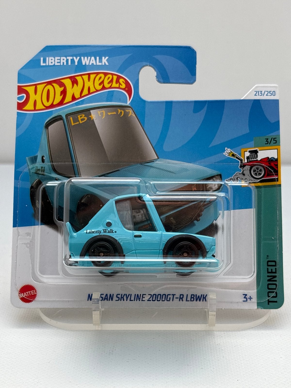 Hot Wheels 2024 Nissan Skyline 2000GT-R LBWK Liberty Walk, Auto, Nieuw, Ophalen of Verzenden, Mattel