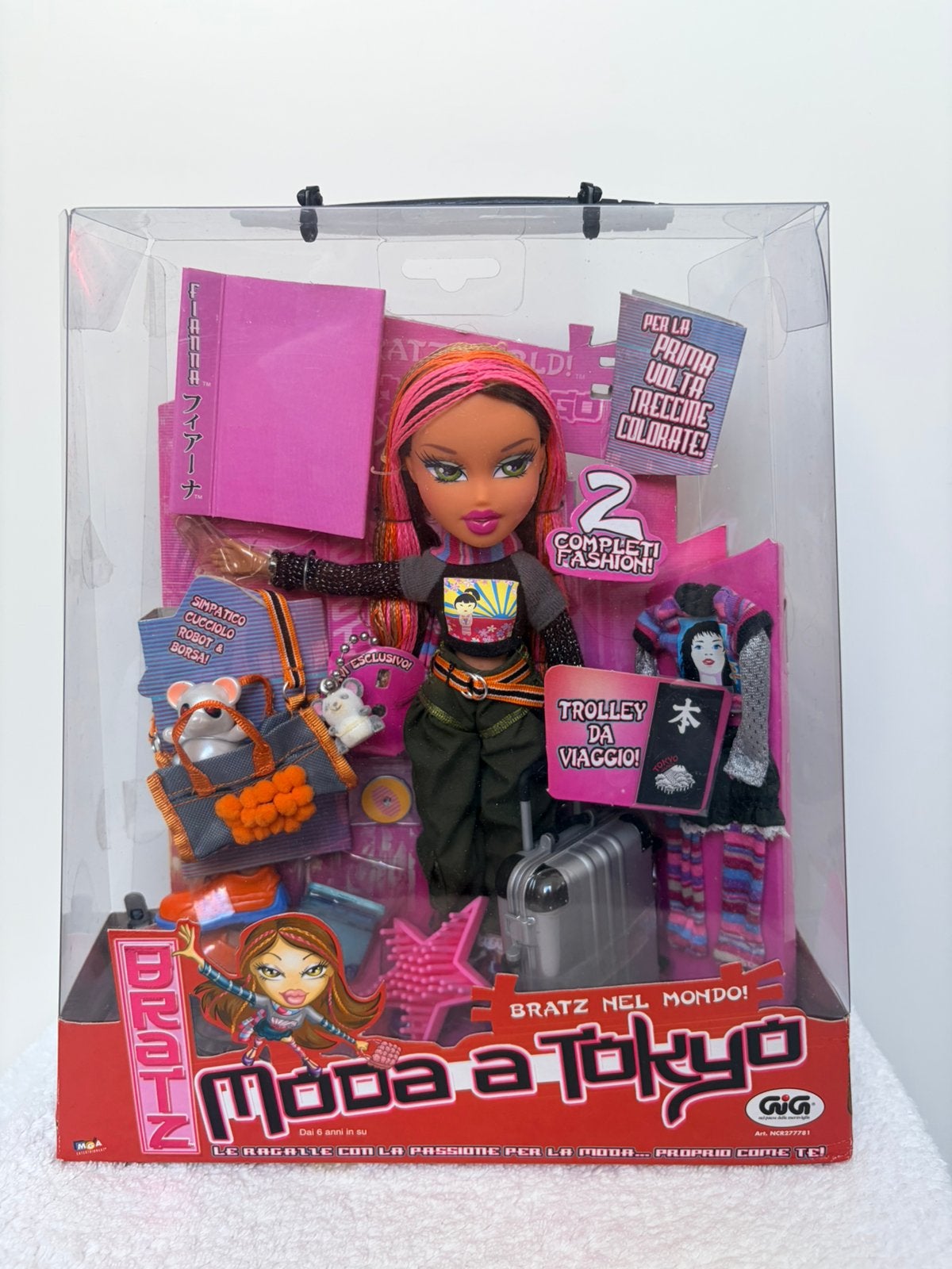 MIB Bratz Tokyo A Go-Go Fianna (2004) rare zeldzaam, Ophalen of Verzenden, Zo goed als nieuw