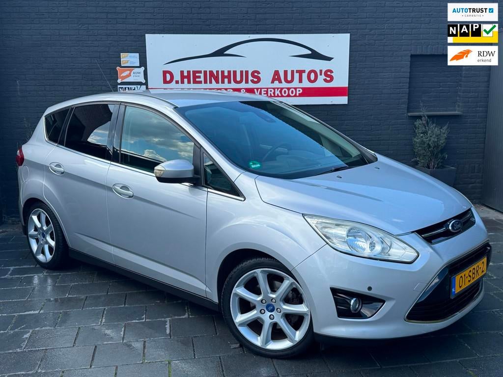Ford C-Max 1.6 EcoBoost Titanium 4 CILINDER 150PK, Auto's, Ford, Bedrijf, Te koop, C-Max, ABS, Airbags, Airconditioning, Bluetooth