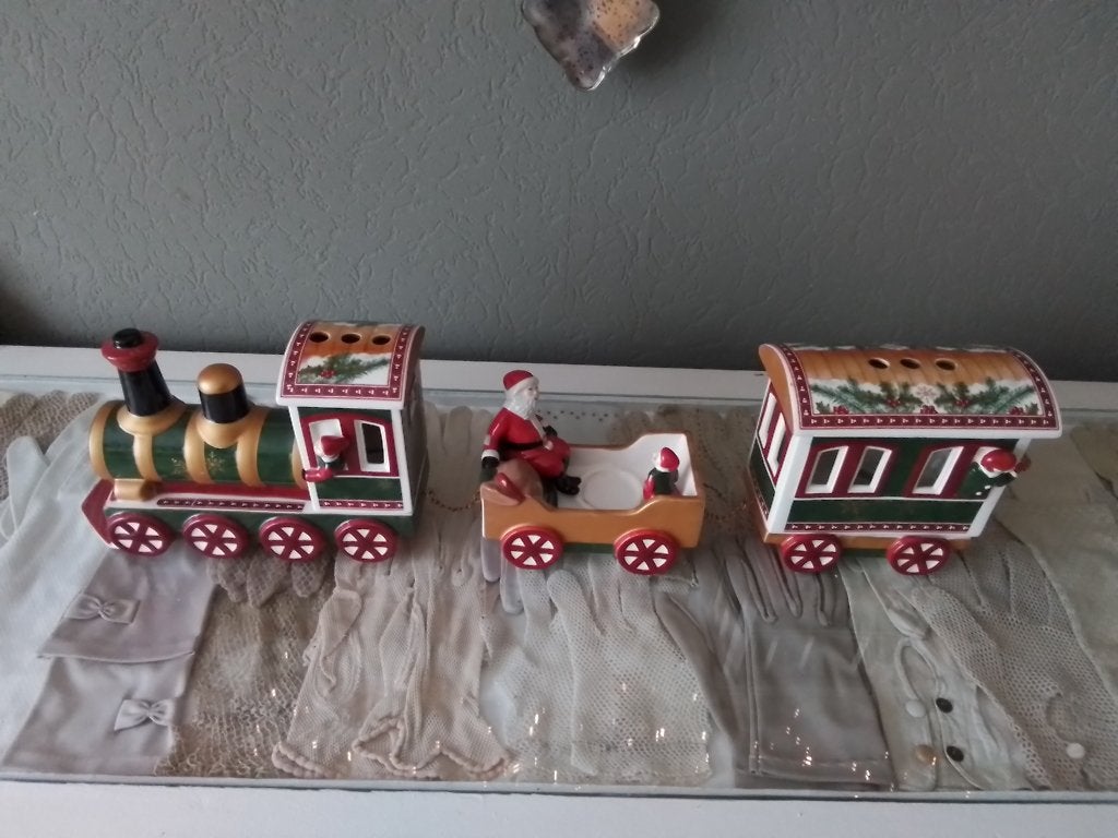 Villeroy & Boch Kerst trein, Diversen, Kerst, Ophalen of Verzenden, Zo goed als nieuw