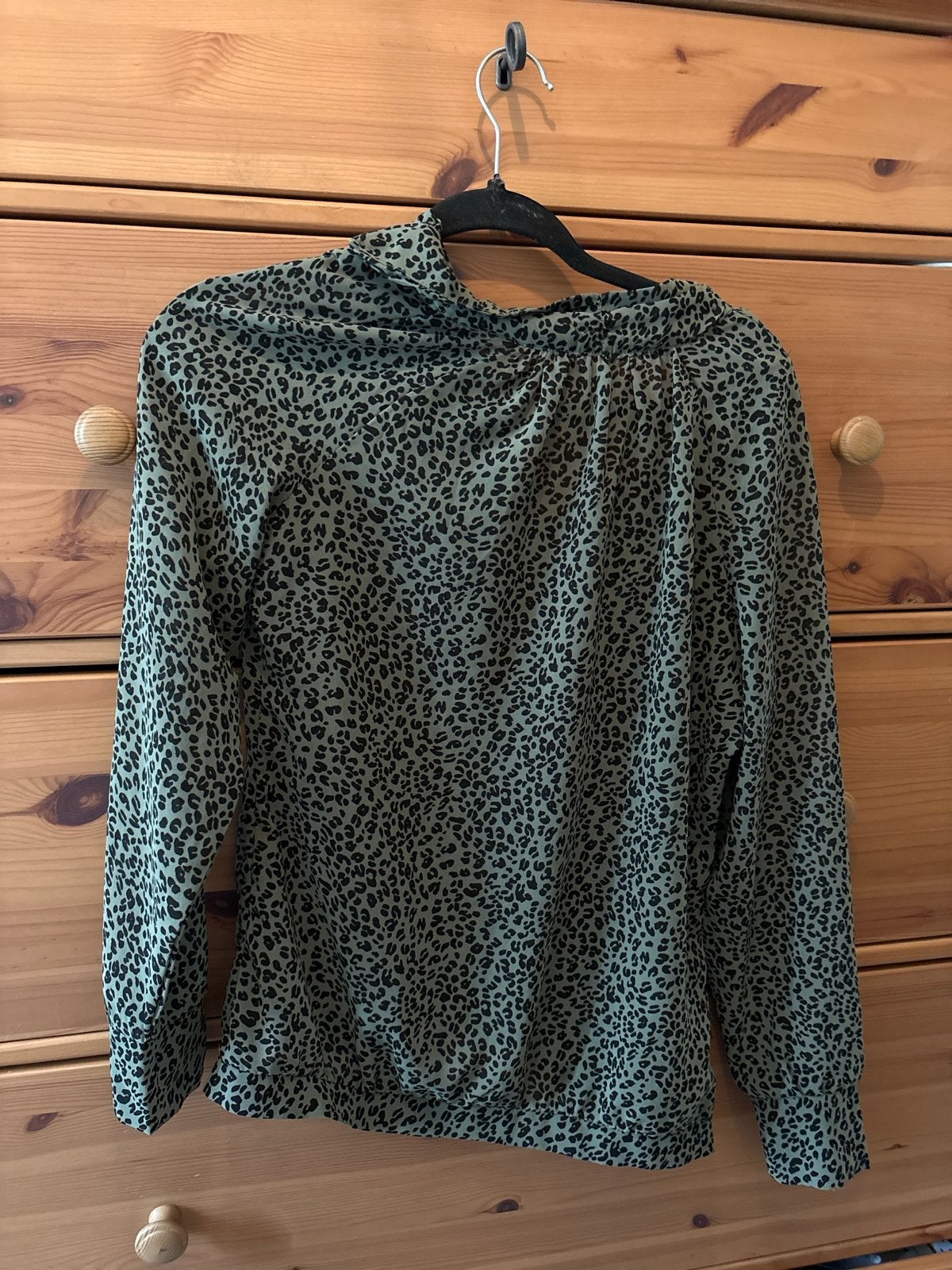 Madness blouse met luipaardprint, maat S, Verzenden, Zo goed als nieuw, Maat 36 (S), Groen